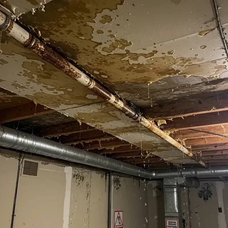 Ceiling Water Damage Repair in Celoron, NY